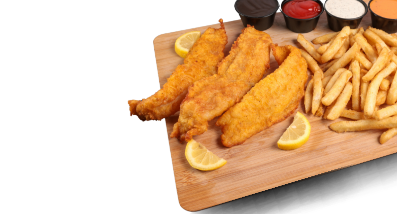 Crispy Fish and Chips